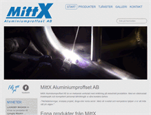 Tablet Screenshot of mittx.se